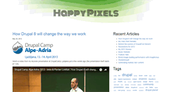 Desktop Screenshot of happypixels.com